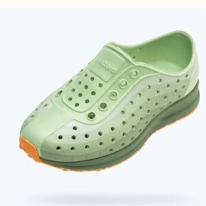 Native Shoes Robbie Print Youth - Fig Green Size 12